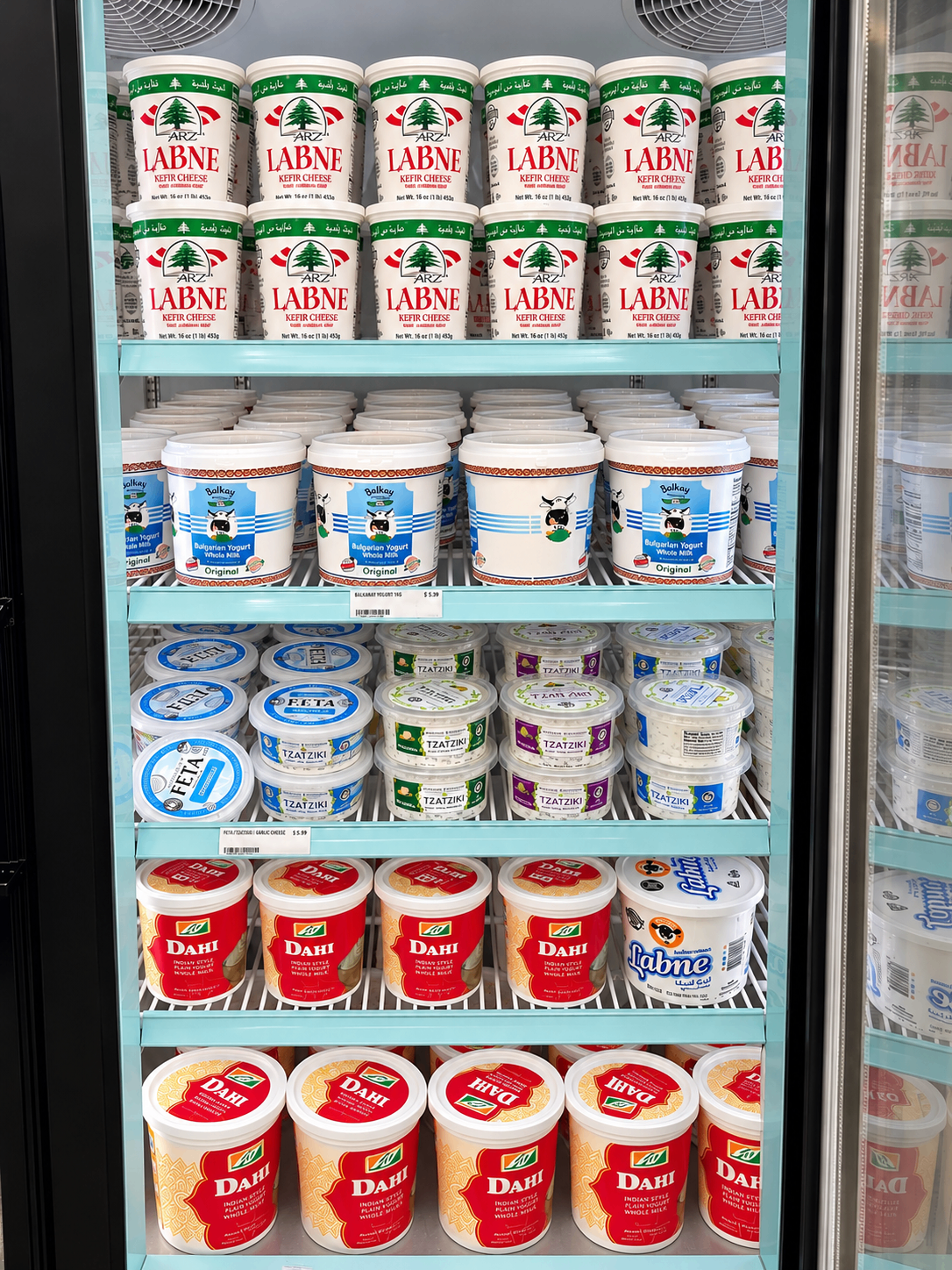 Labne, yogurt & dahi